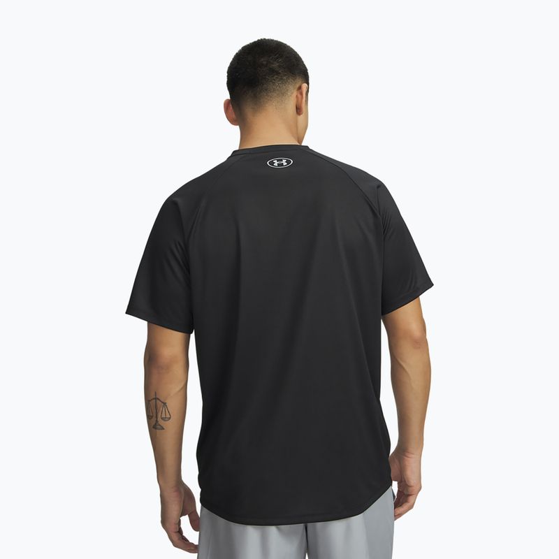 Trainings-T-Shirt Herren Under Armour Tech Graphic Tee black/mod gray 2