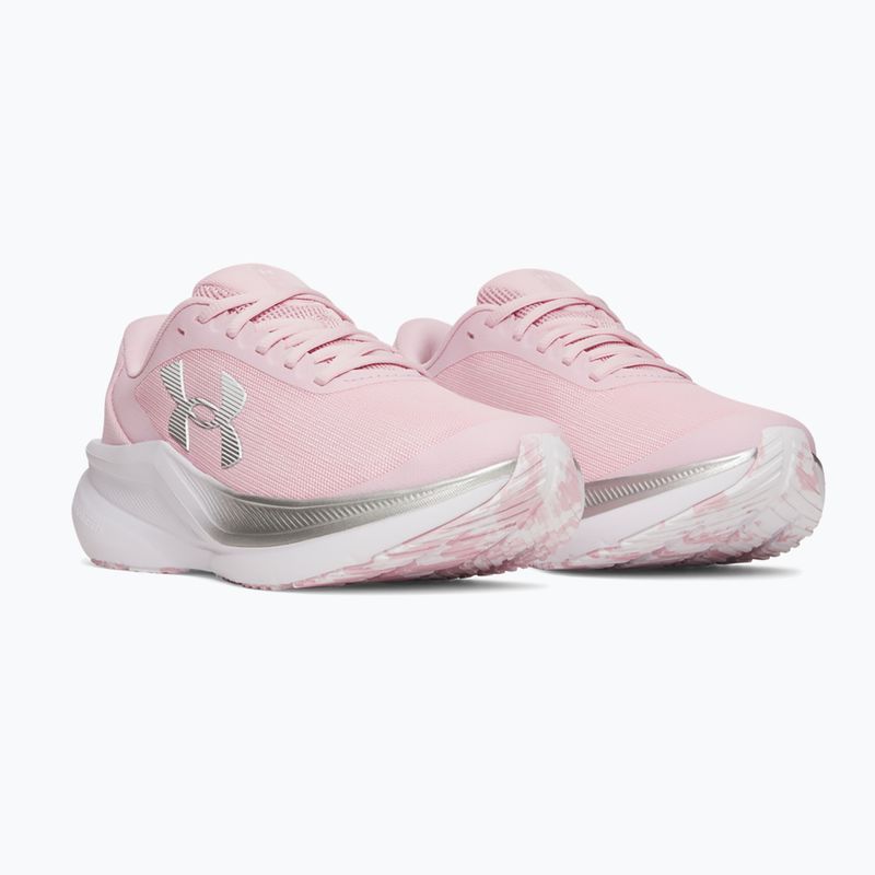 Laufschuhe für Damen Under Armour Chase prime pink/metallic silver/white 2