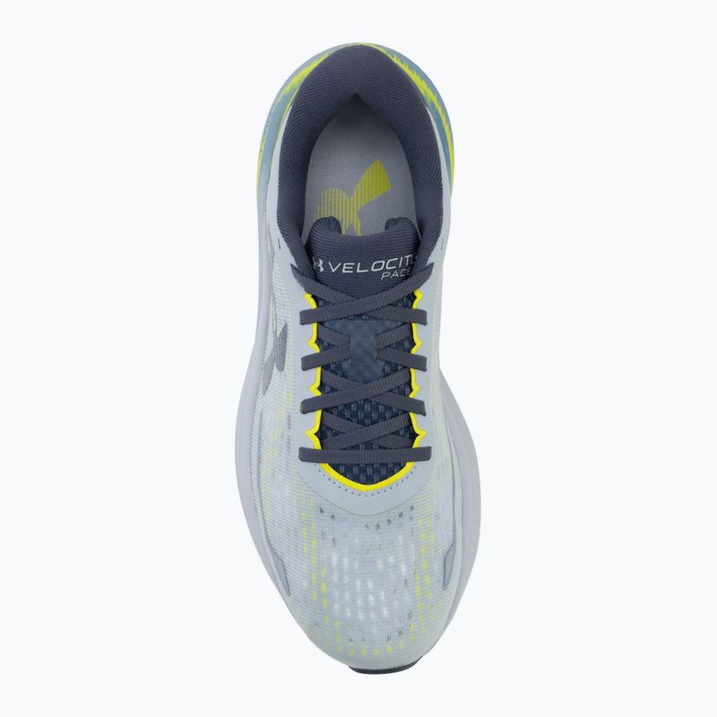 Herren-Laufschuhe Under Armour Velociti Pace blue fog/flash light/downpour gray 5