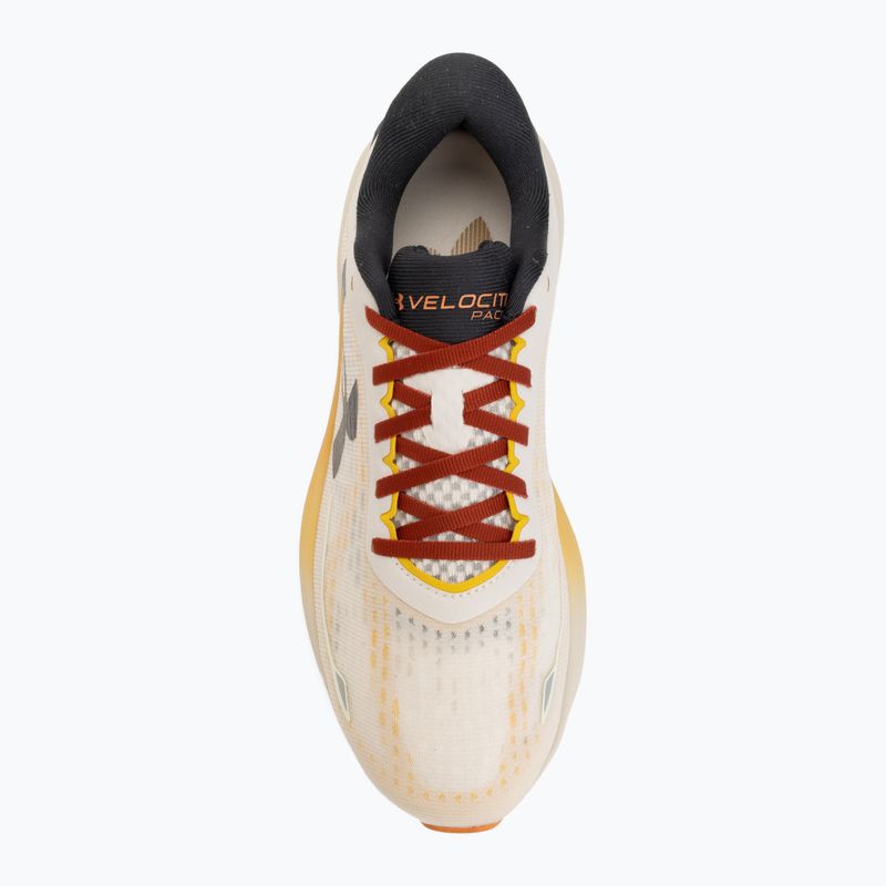 Herren-Laufschuhe Under Armour Velociti Pace stone/terra gold/anthracite 5