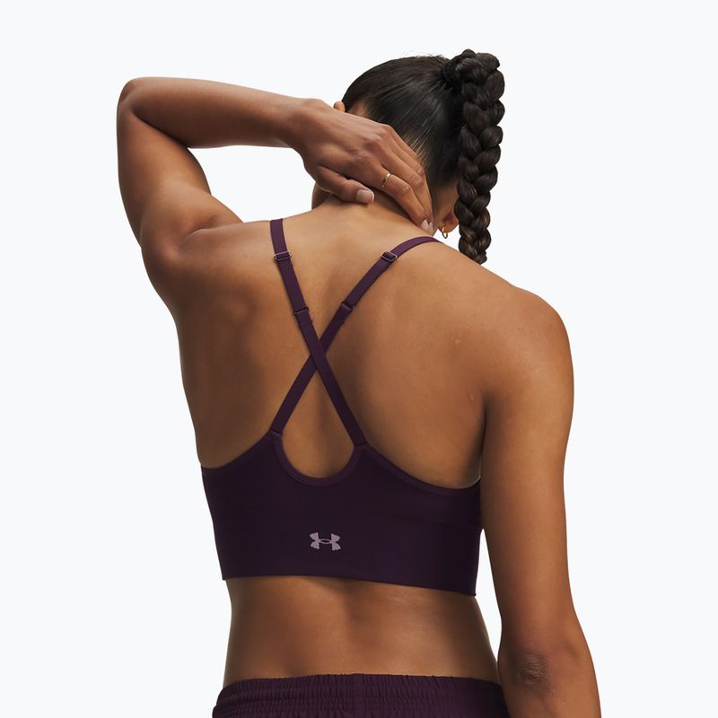 Sport-BH Under Armour Vanish Seamless Low purple echo/mauve pink 2