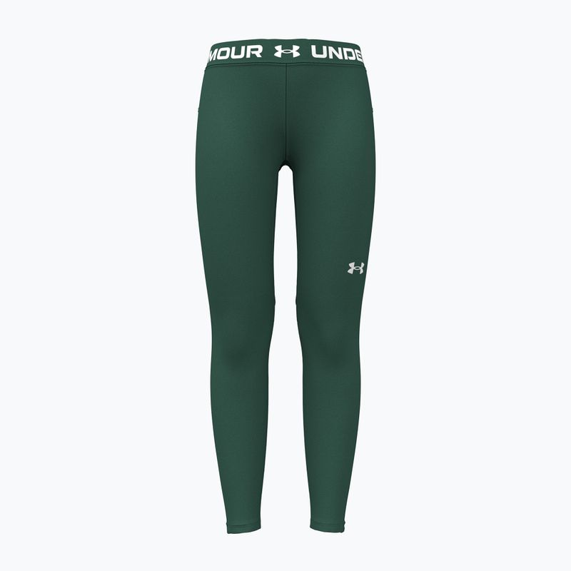 Kinderleggings Under Armour HeatGear Leggings campus ivy/white