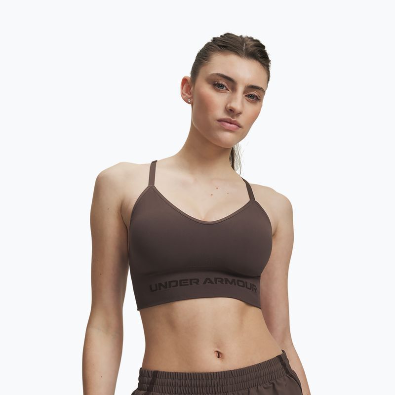 Sport-BH Under Armour Vanish Seamless Low peppercorn/kona brown