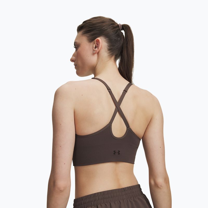Sport-BH Under Armour Vanish Seamless Low peppercorn/kona brown 2