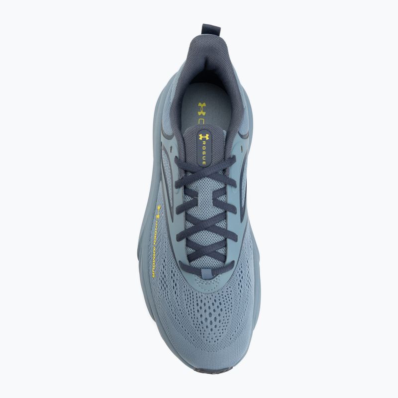 Herren-Laufschuhe Under Armour Rogue 6 blue wind/downpour gray/flash light 5