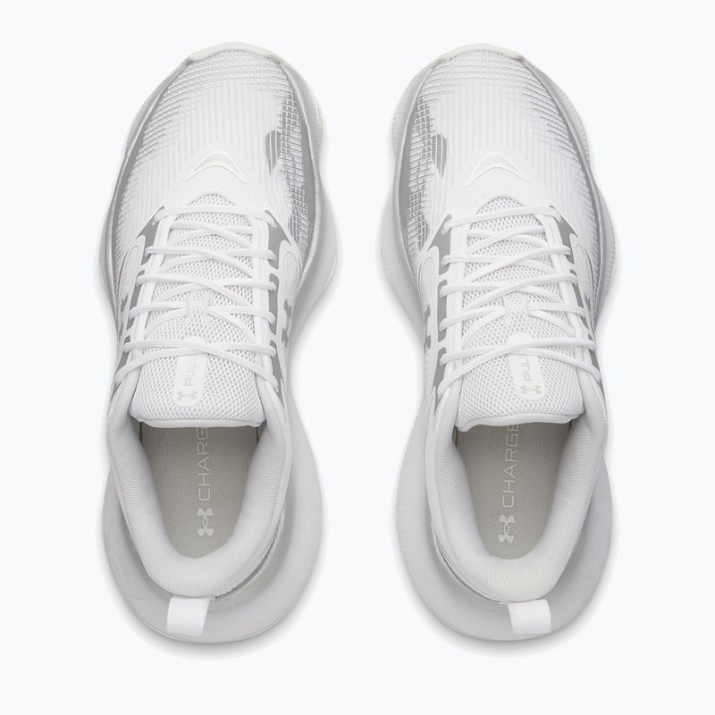 Damen Trainingsschuhe Under Armour Pulse white/distant gray/distant gray 3