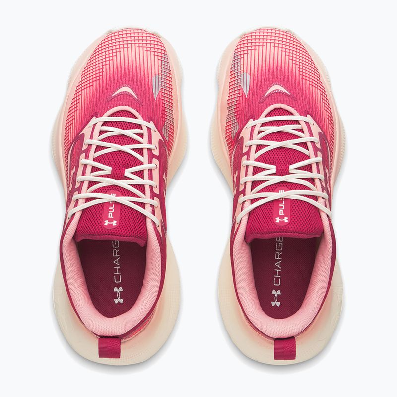 Damen Trainingsschuhe Under Armour Pulse claret/posh pink/posh pink 3