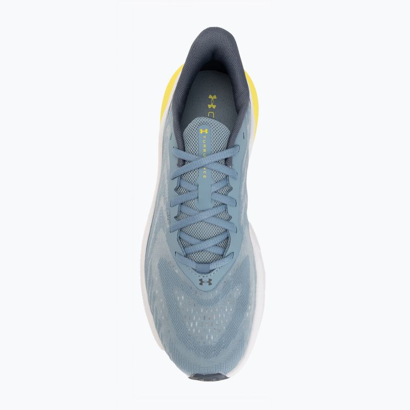 Herren-Laufschuhe Under Armour Turbulence 3 blue wind/downpour gray/flash light 5