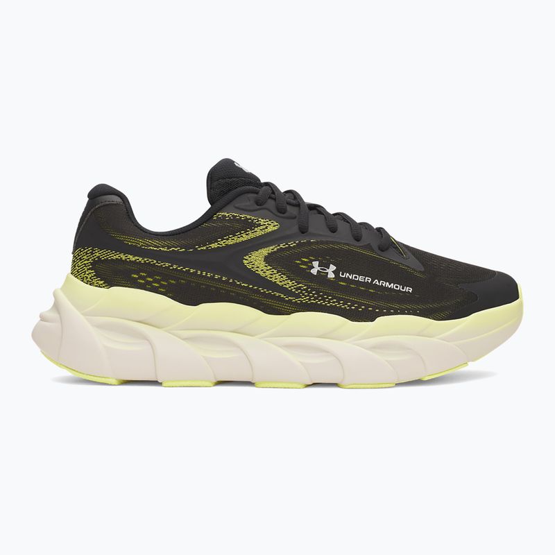 Herren-Laufschuhe Under Armour Halo Runner 2 Ultimate Black/Sonic Yellow/Metallic Silver