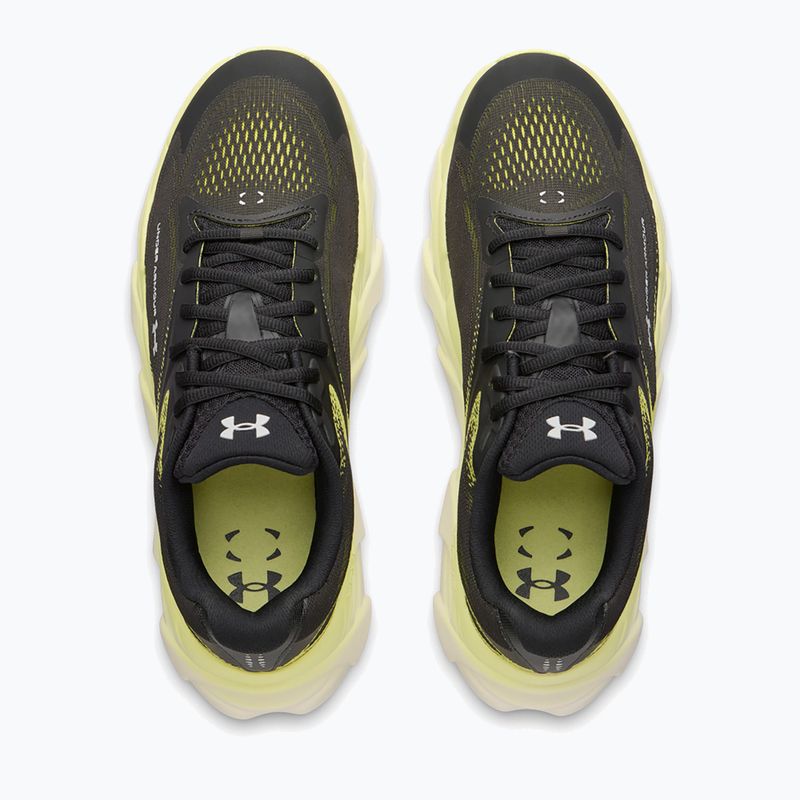 Herren-Laufschuhe Under Armour Halo Runner 2 Ultimate Black/Sonic Yellow/Metallic Silver 3