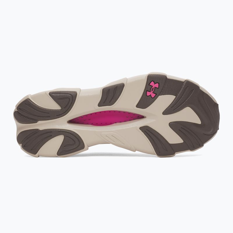 Laufschuhe für Damen Under Armour Halo Racer 2 desert taupe/virtual pink/peppercorn 4