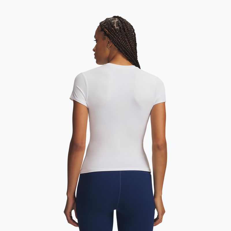 Damen-Trainingsshirt Under Armour Motion Fitted SS white/halo gray 2