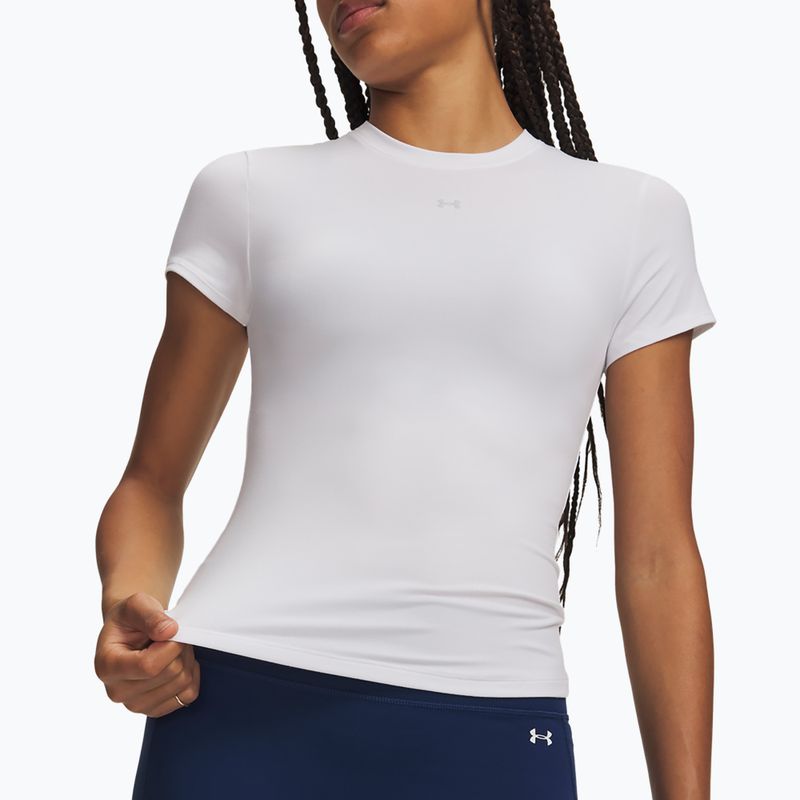 Damen-Trainingsshirt Under Armour Motion Fitted SS white/halo gray 3