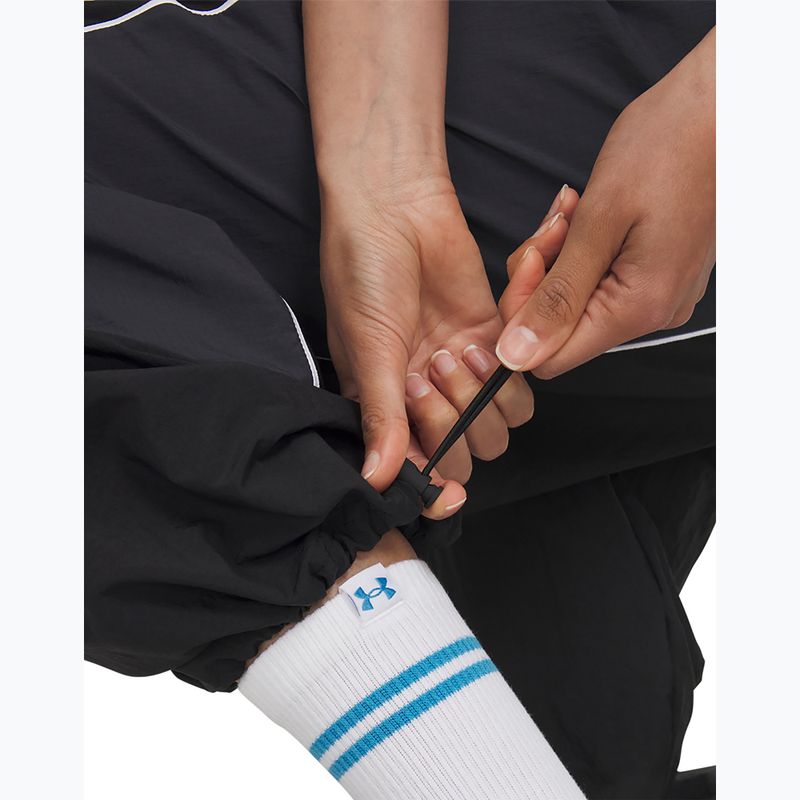 Damenhose Under Armour Unstoppable Woven Wind ultimate black/anthracite/anthracite 4