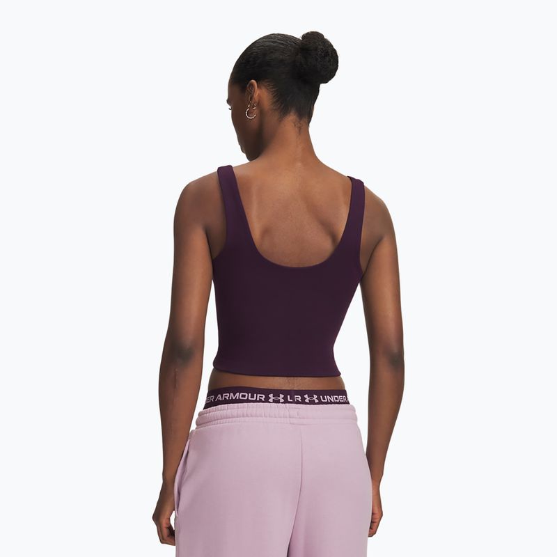 Damen-Trainingsshirt Under Armour Motion Tank purple echo/mauve pink 2