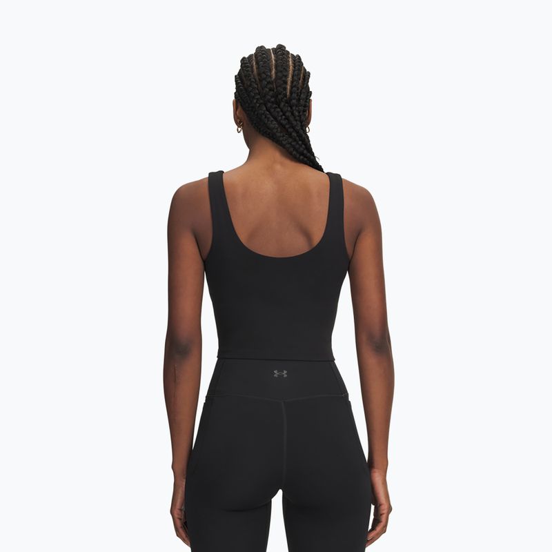 Damen-Trainingsshirt Under Armour Motion Tank ultimate black/white 2