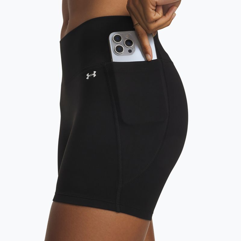 Damen Trainingsshorts Under Armour Motion Middy ultimate black/white 4