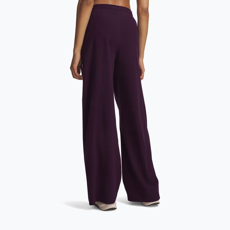Damen-Trainingshose Under Armour Performance Fleece Pants purple echo/purple echo 3