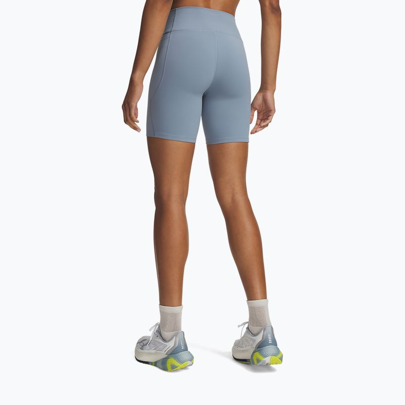 Damen Trainingsshorts Under Armour Motion Bike Shorts blue wind/blue fog 3