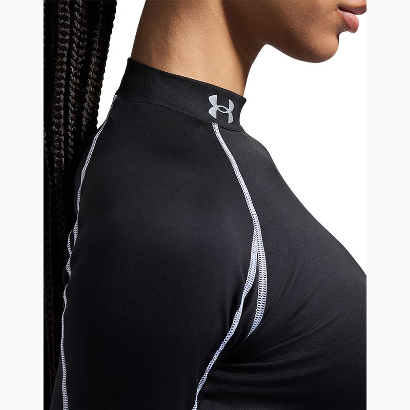 Damen-Trainingslangarmshirt Under Armour ColdGear Elite Mock ultimate black/reflective 8