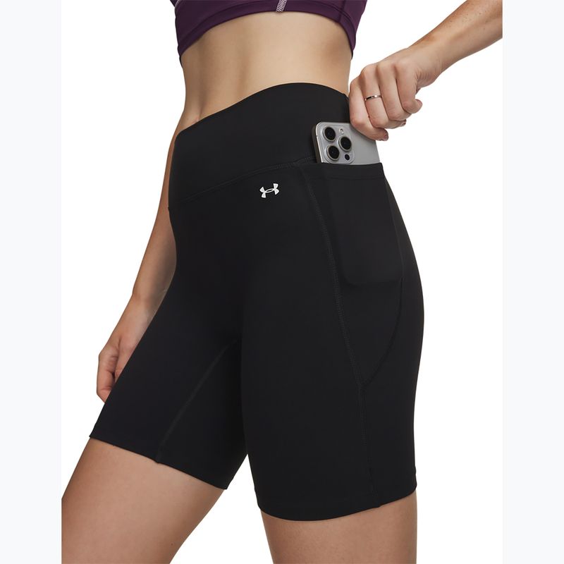 Damen Trainingsshorts Under Armour Motion Bike Shorts ultimate black/white 4