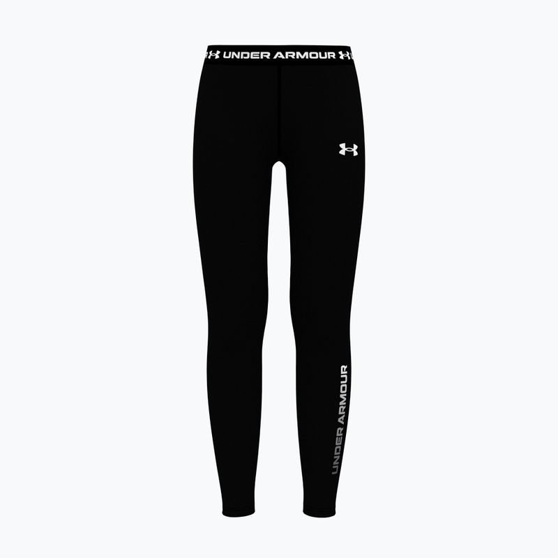 Kinderleggings Under Armour HeatGear Branded Leggings black/white