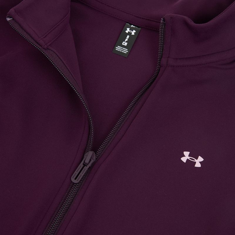 Damen-Trainingssweatshirt Under Armour Motion purple echo/mauve pink 3