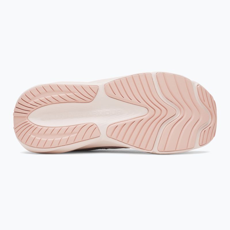 Laufschuhe für Damen Under Armour Surge 5 bashful pink/apex pink/deep almond 4