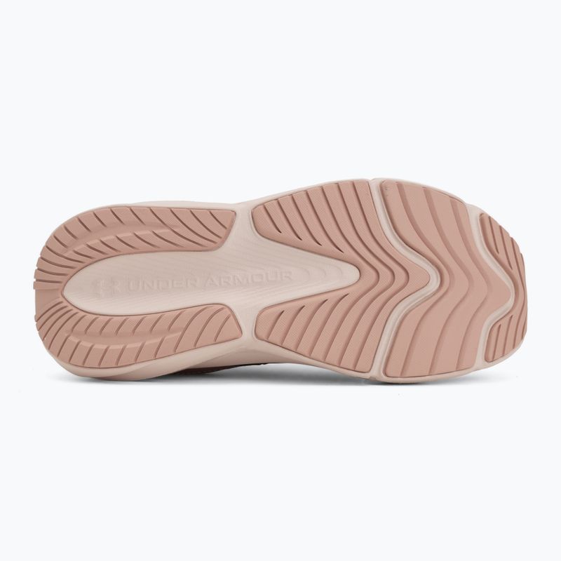 Laufschuhe für Damen Under Armour Surge 5 bashful pink/apex pink/deep almond 4