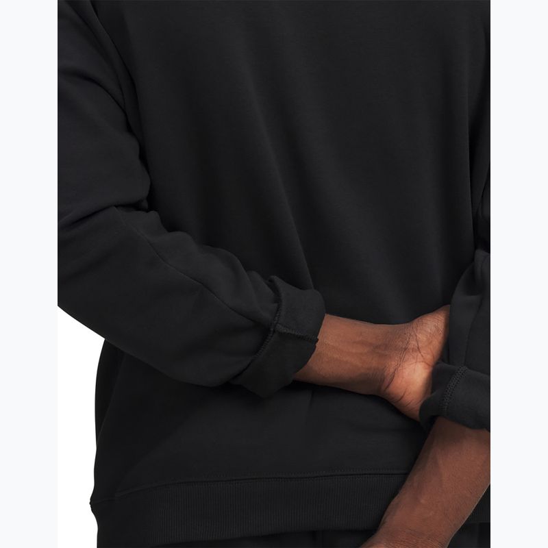 Herrenpullover Under Armour Rival Fleece Crew ultimate black/white 3