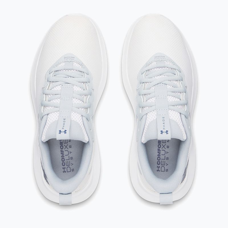 Laufschuhe für Damen Under Armour Phade RN 4 white/blue fog/blackout navy 3