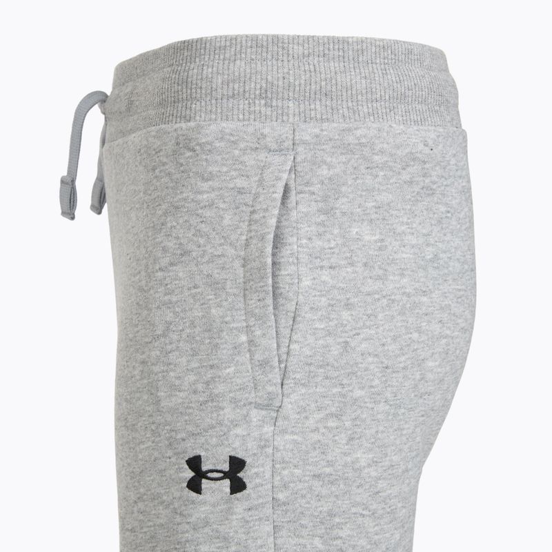 Kindershorts Under Armour Rival LW Shorts mod gray light heather/black 3
