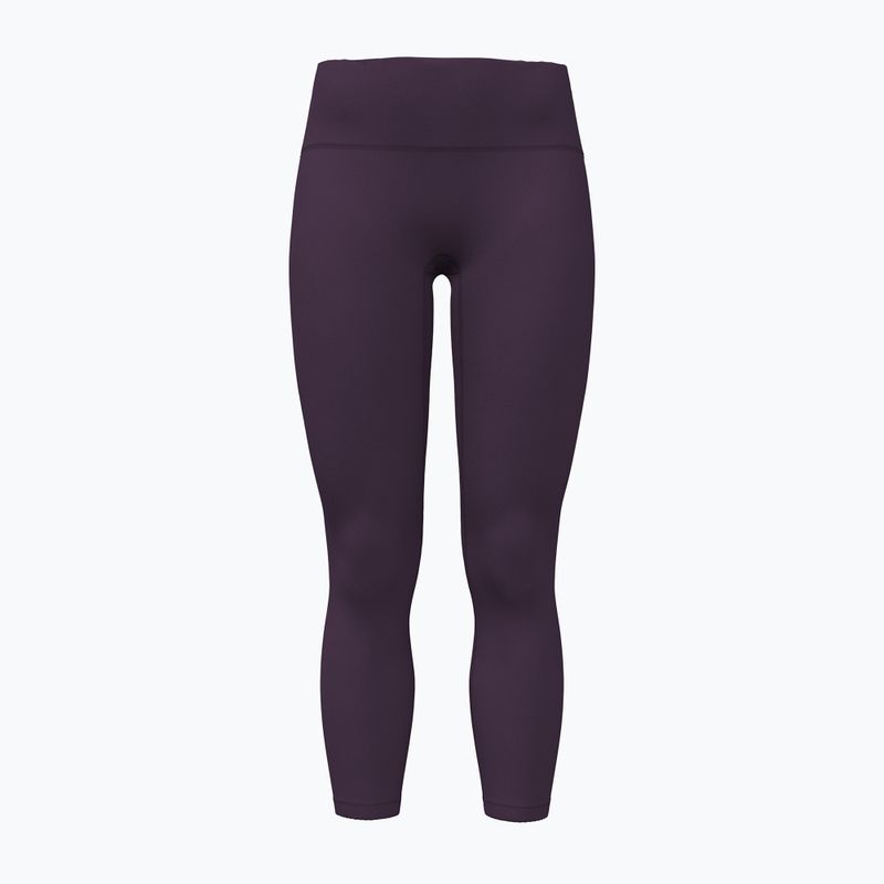 Damen-Trainingsleggings Under Armour Meridian Ankle Leggings purple echo/purple echo