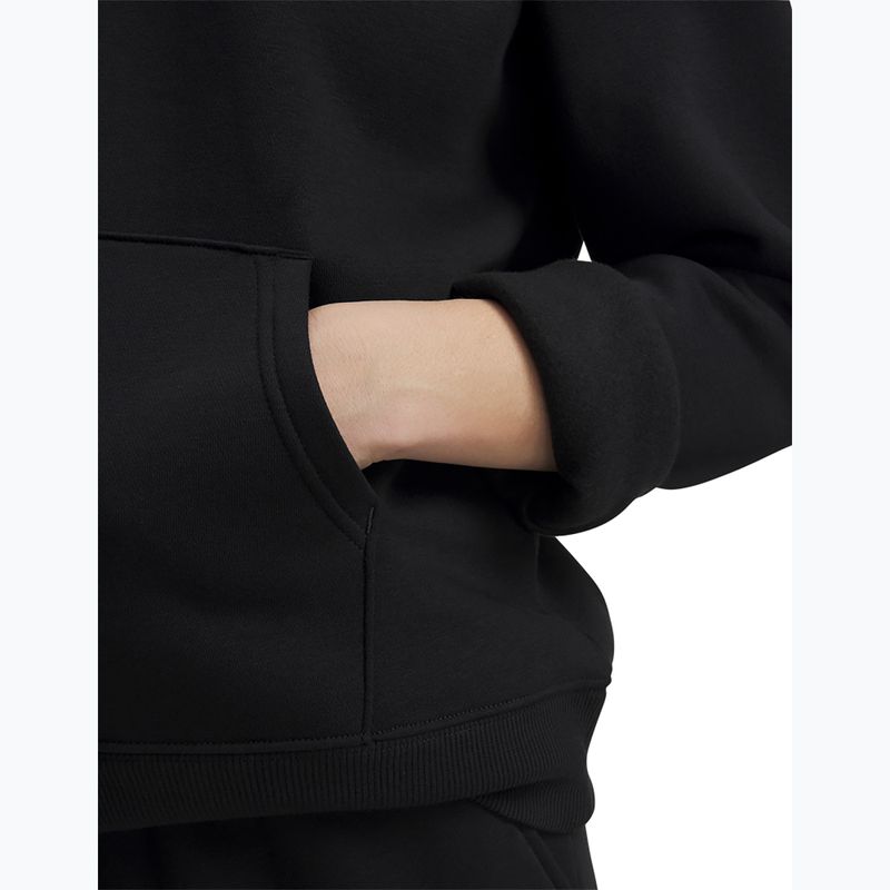 Damenpullover Under Armour Rival Fleece Hoodie ultimate black/white 3