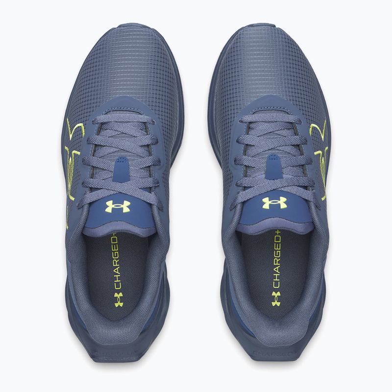 Herren-Laufschuhe Under Armour Ascend BL downpour gray/downpour gray/flash light 3