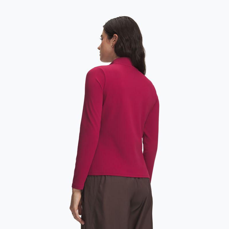 Damen-Trainingssweatshirt Under Armour Motion claret/ox blood 2
