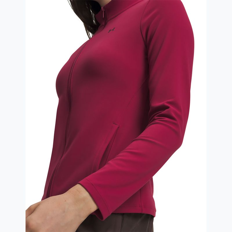 Damen-Trainingssweatshirt Under Armour Motion claret/ox blood 3