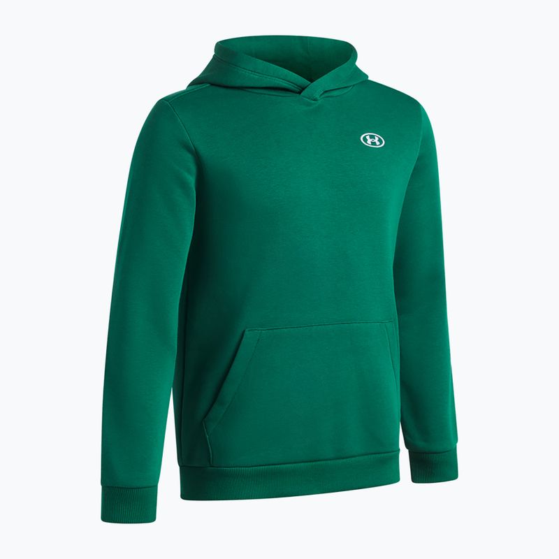 Kinder-Sweatshirt Under Armour B Rival Fleece Hoodie campus ivy/white 3