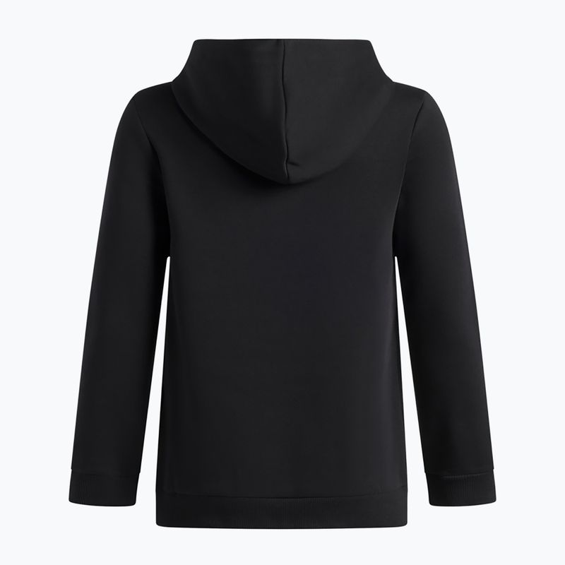 Kinder-Sweatshirt Under Armour B Rival Fleece Hoodie ultimate black/white 2