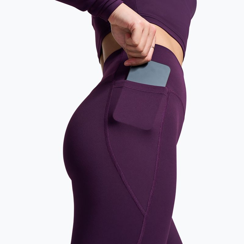 Damen-Trainingsleggings Under Armour Motion Leggings purple echo/mauve pink 6