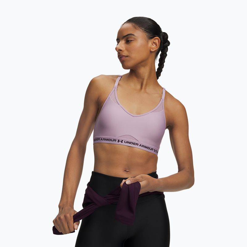 Sport-BH Under Armour Crossback Low mauve pink/purple echo