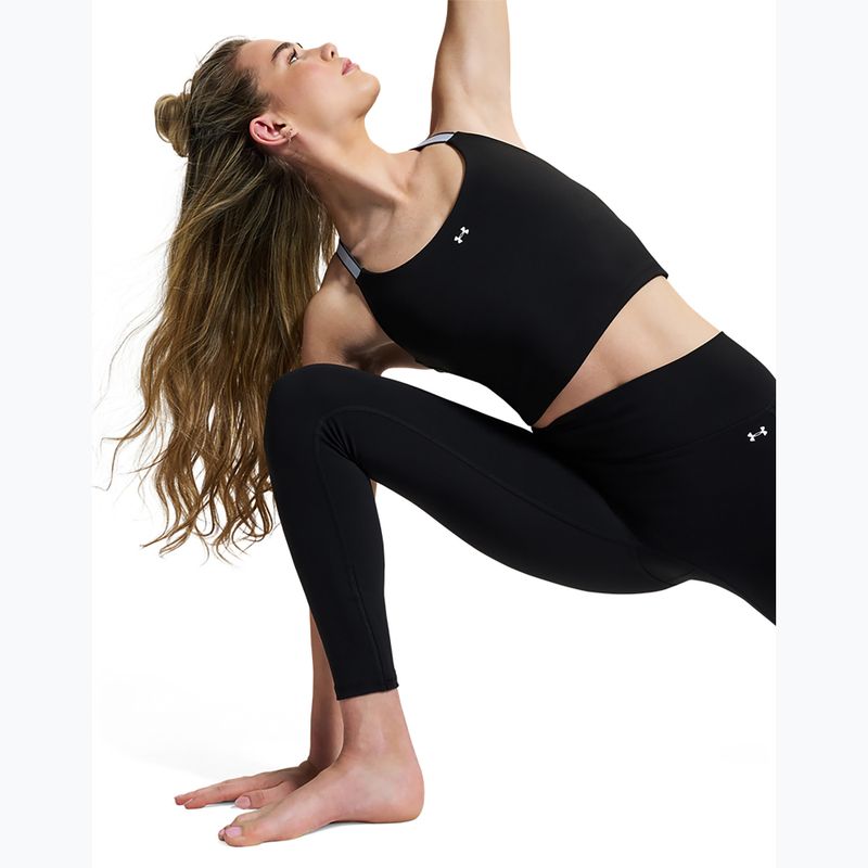 Damen-Trainingsleggings Under Armour Motion Leggings ultimate black/white 5