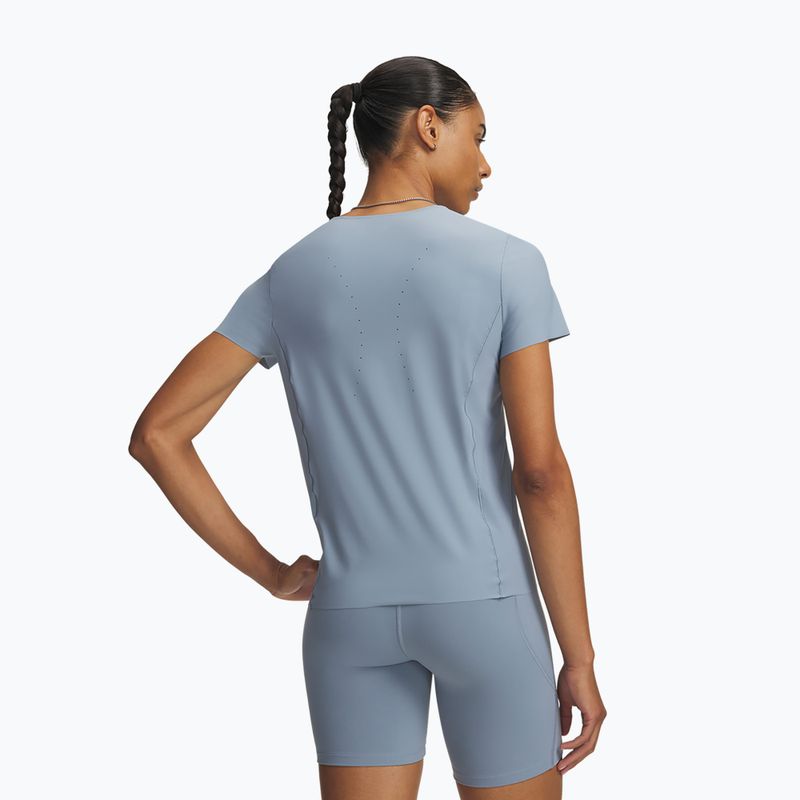 Damen-Trainingsshirt Under Armour Vanish Elite SS blue wind/metallic silver 2