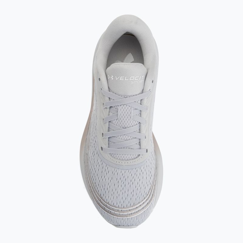 Laufschuhe für Damen Under Armour Velociti Sport halo gray/metallic buff/white 5
