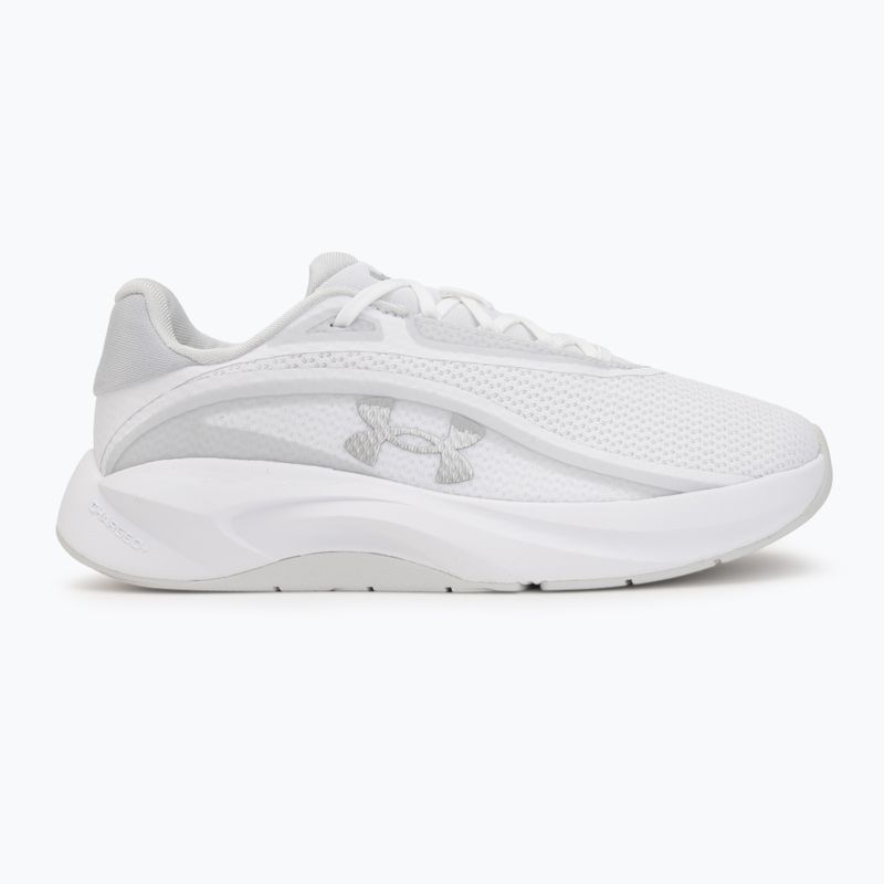 Damen Trainingsschuhe Under Armour Radiant TR white/distant gray/metallic silver 2