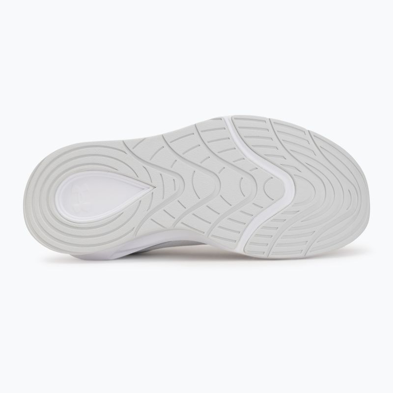 Damen Trainingsschuhe Under Armour Radiant TR white/distant gray/metallic silver 4