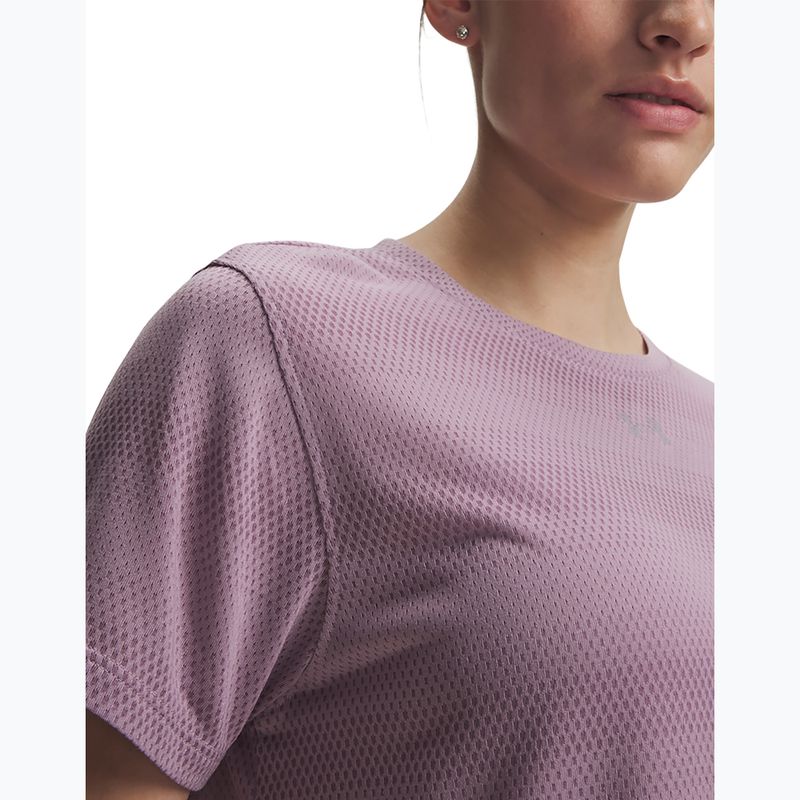 Damen-Laufshirt Under Armour Velociti SS mauve pink/reflective 3