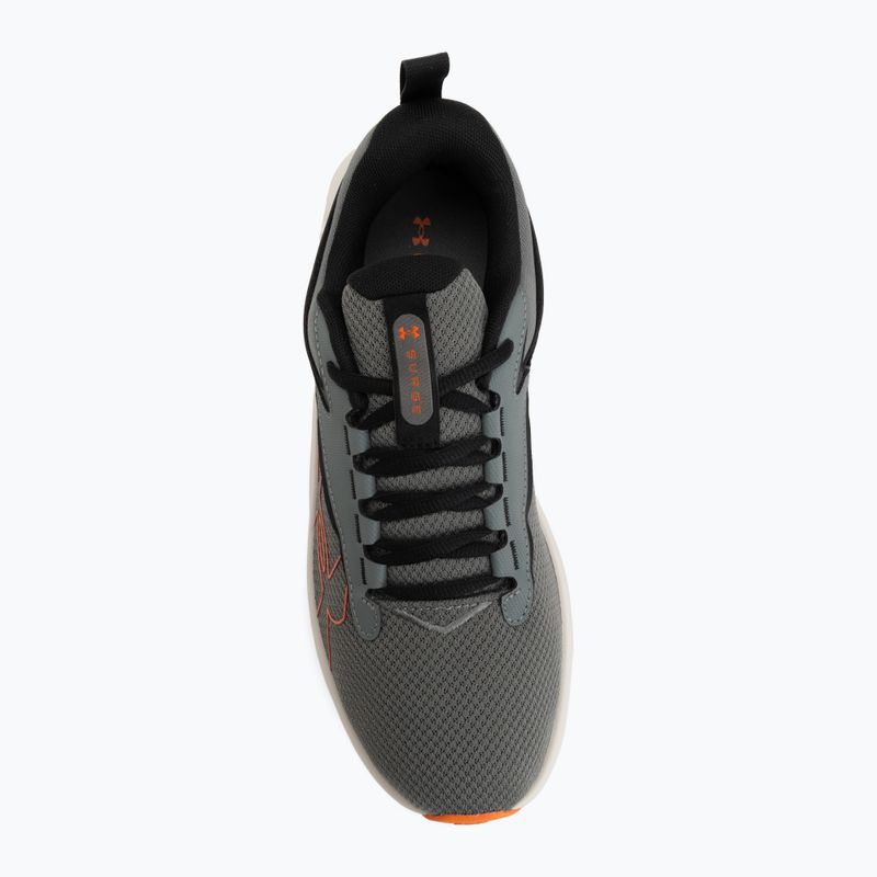 Herren-Laufschuhe Under Armour Surge 5 clay green/summit white/outrageous orange 5