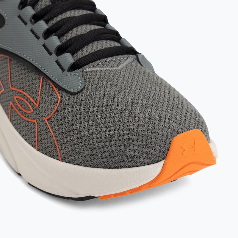 Herren-Laufschuhe Under Armour Surge 5 clay green/summit white/outrageous orange 7
