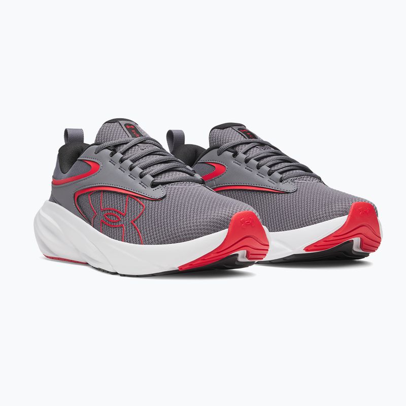 Herren-Laufschuhe Under Armour Surge 5 castlerock/distant gray/red 2